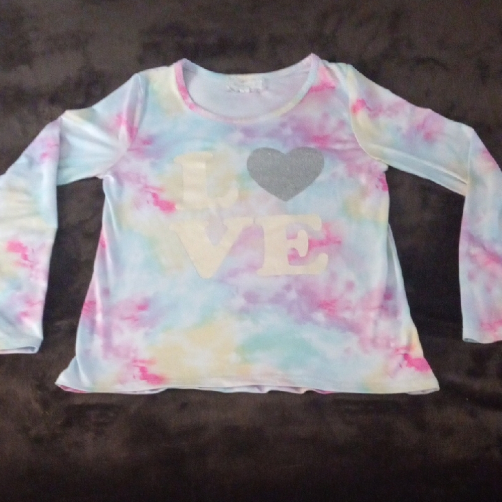 Kids Tie-Dye Love Shirt